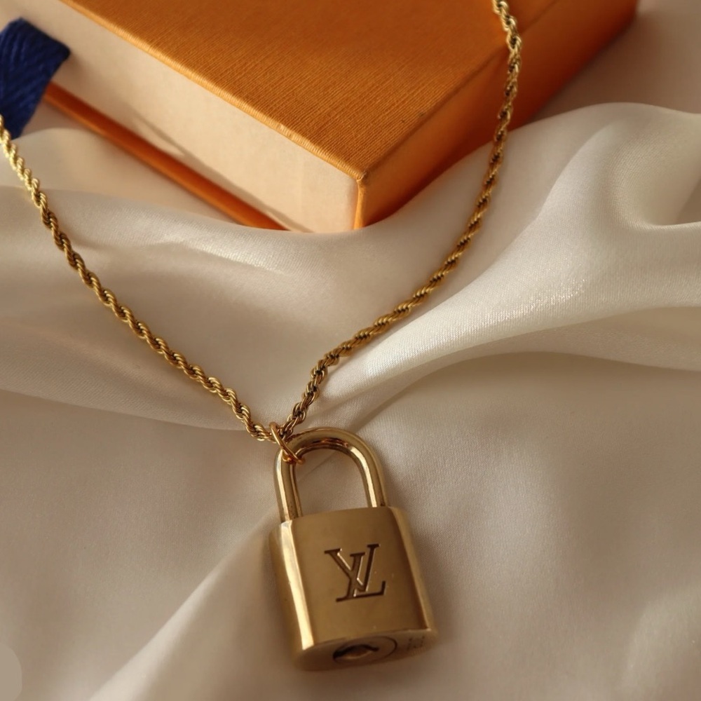 Louis Vuitton Lock Necklace